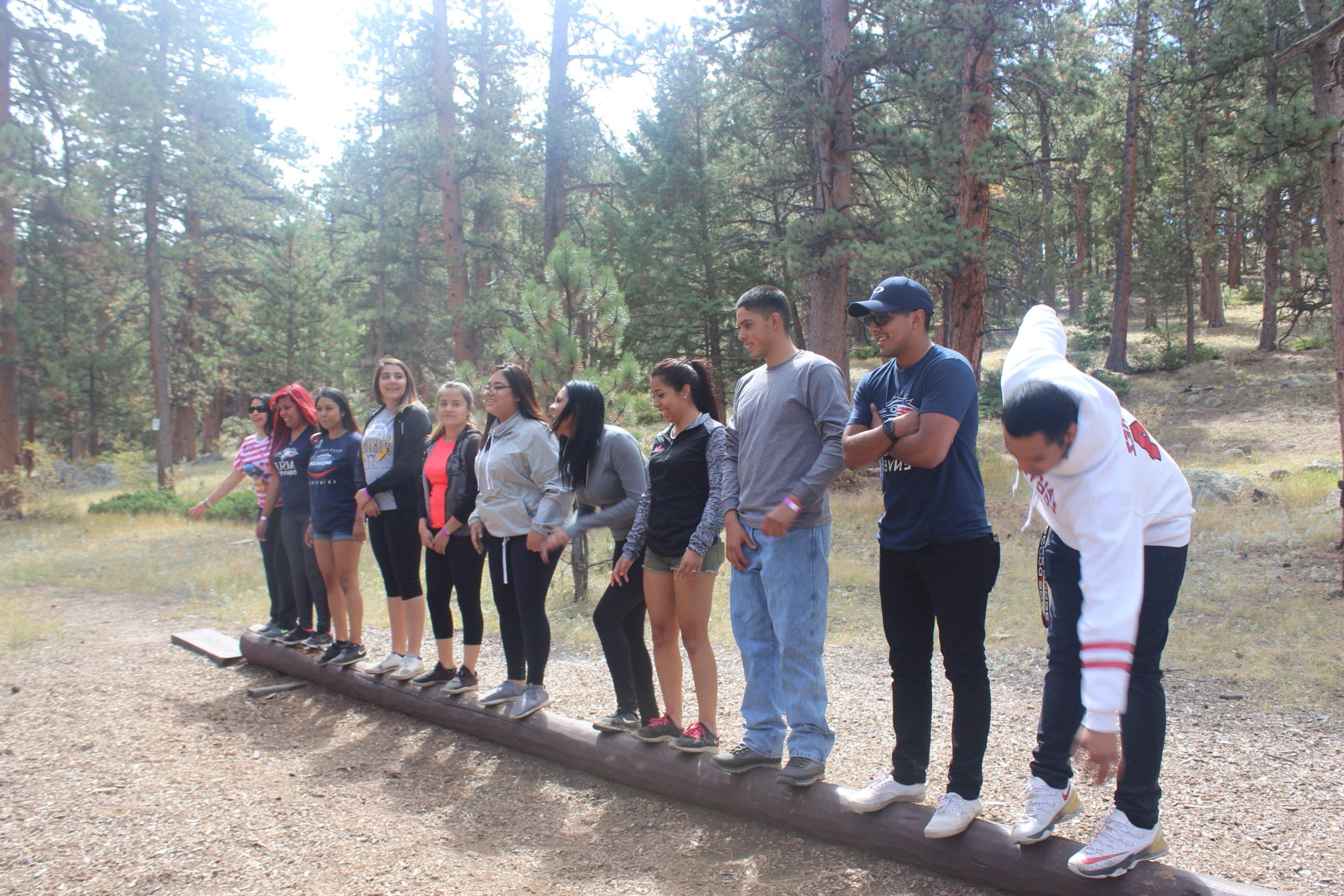 Photo of CAMP scholars at the CAMP retreat
