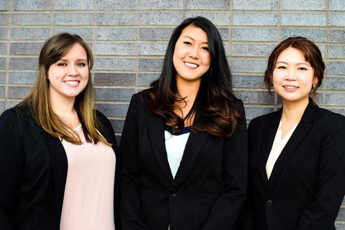 Spring 2017 Dimond Fellows: Hyemin Lee, Joy Yang, Devin Andersen